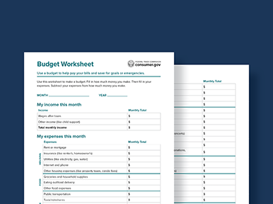 Budget Worksheet-Resource Thumbnail